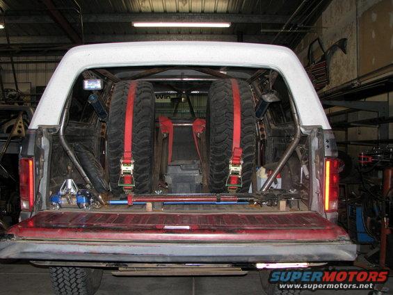 1994 Ford bronco spare tire carrier #1