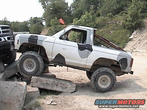 Chop top ford bronco ii #5