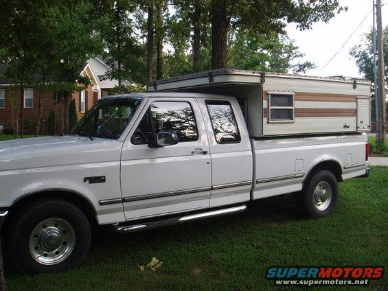 p8090028.jpg The camper is a Four Wheel Pop-Up, model is the Grandby and its a early 80's model. The truck is a Ford F250, 1995 model with a 460.