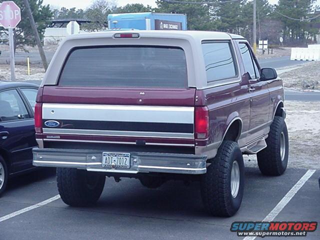 1996 Ford bronco owner manual #5