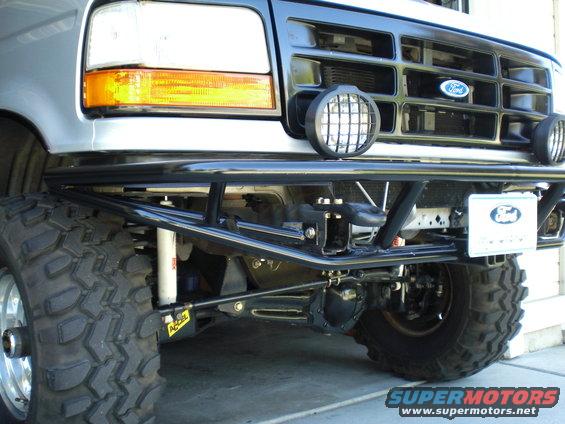 Ford bronco steering stabilizer install #5
