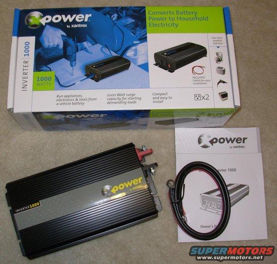 inverter108.jpg 1kW Inverter as of 10/1/8 selling at Costco for $40.  It's about 1/2 the size of the previous 1kW model.