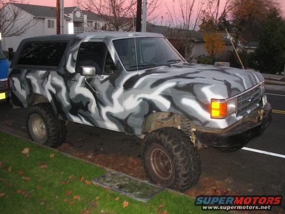 Ford bronco camouflage #5