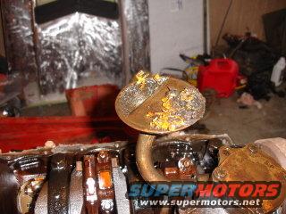 oilpickup1.jpg oil pump pick-up screen clogged by timing gear debris