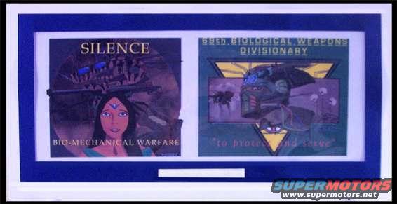 1silence1.jpg "Silence" bio-mechanical warfare cover shots. MS Paint, Photoshop, acetate. 1/2.