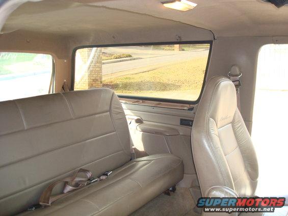 1995 Ford bronco interior pictures #4