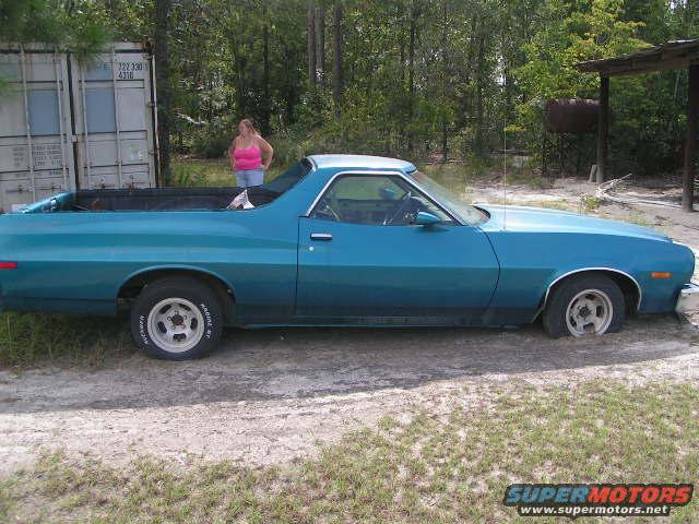 pict0006.jpg Tosha and the Ranchero.