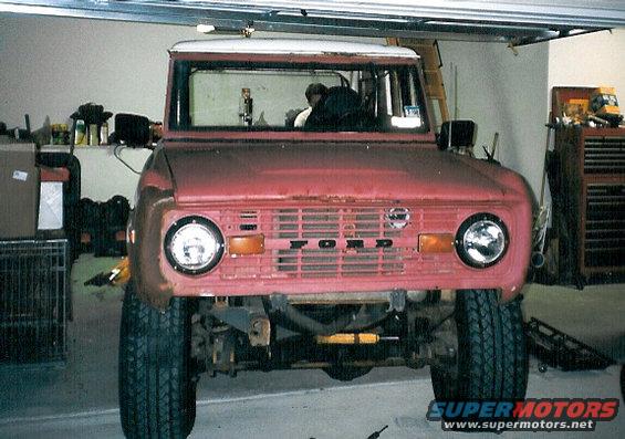 a.jpg This is what we started with.  It had a really rough homemade winch bumper that we sold.  Nice tires, huh?