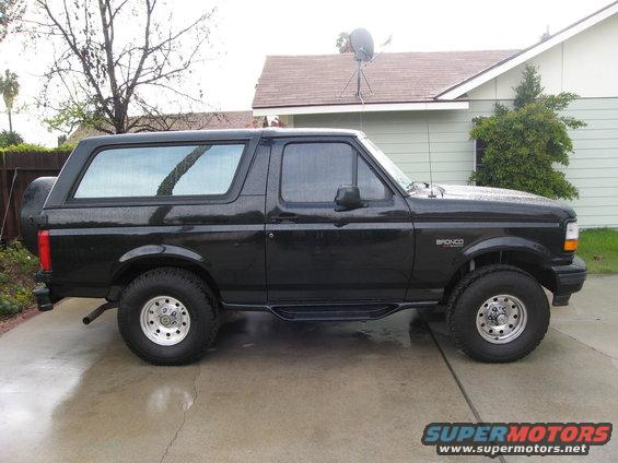 Black ford bronco poster #10