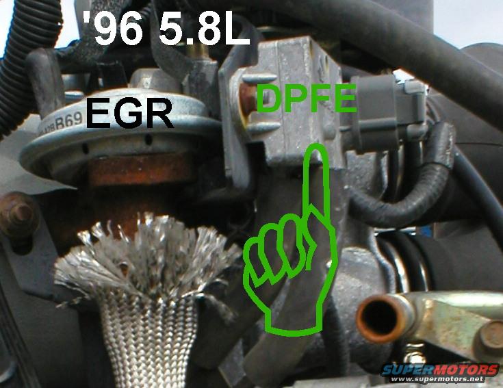 Where is the dpfe sensor in a ford escape #7