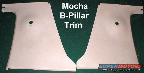 bpillar-covers.jpg Mocha ('92-96) B-Pillar covers