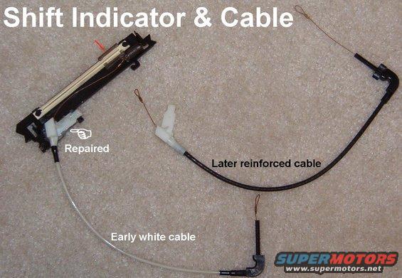 Ford shift indicator cable #8
