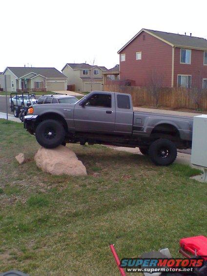 2004 Ford ranger 3 inch body lift #2