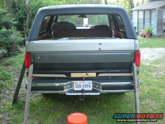 1990 Ford bronco tailgate #7