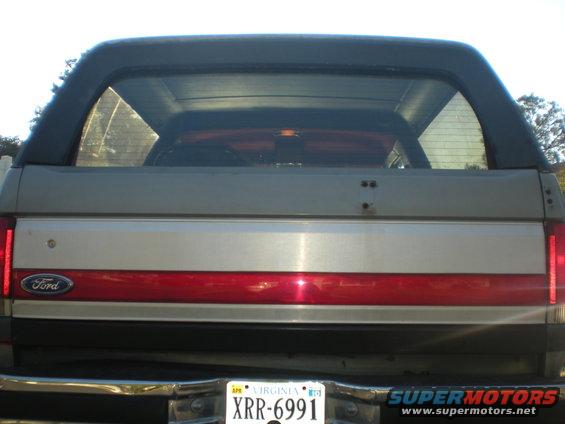 1990 Ford bronco tailgate #9