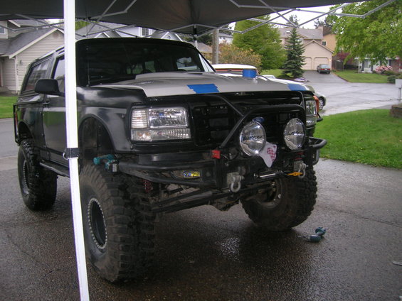 Fiberglass fenders ford bronco #8