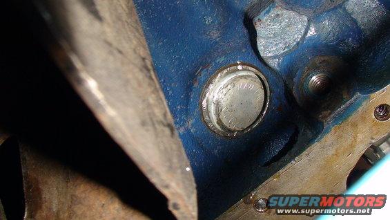 Ford bronco freeze plug replacement #7