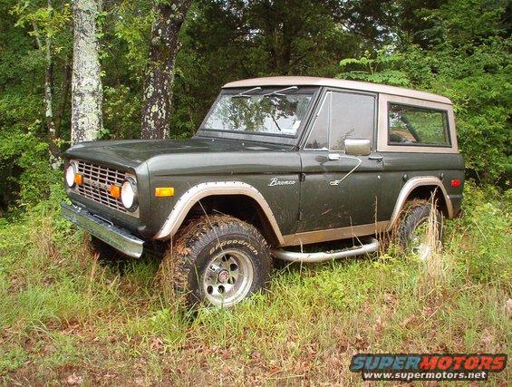 woods1.jpg In addition to being a comfortable daily-driver & grocery-getter, it's also off-road almost every day; both for hunting, and for training hunting dogs.  Other days it sits in a secured FedEx parking lot while he's off flying MD-11s.

The colors are 2000 Eddie Bauer Expedition Estate Green & Light Prarie Tan.