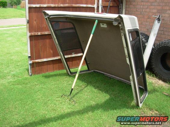 1983 Ford Bronco Camper Shell & Sliding Side Windows pictures