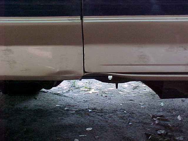 jonpassdoor.jpeg.jpg My passenger door after stump trail on the FSB Dixie Chapter Ocala Trail Run