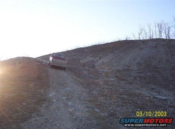 100_0077-(medium).jpg Picture 1 of 5, this is of the 4th section of the hill, before the top. I was goofing off for the camera, so I made a run to the top of the hill then came back down to get my buddy.