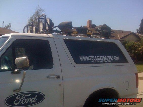 95 Ford bronco roof rack #8