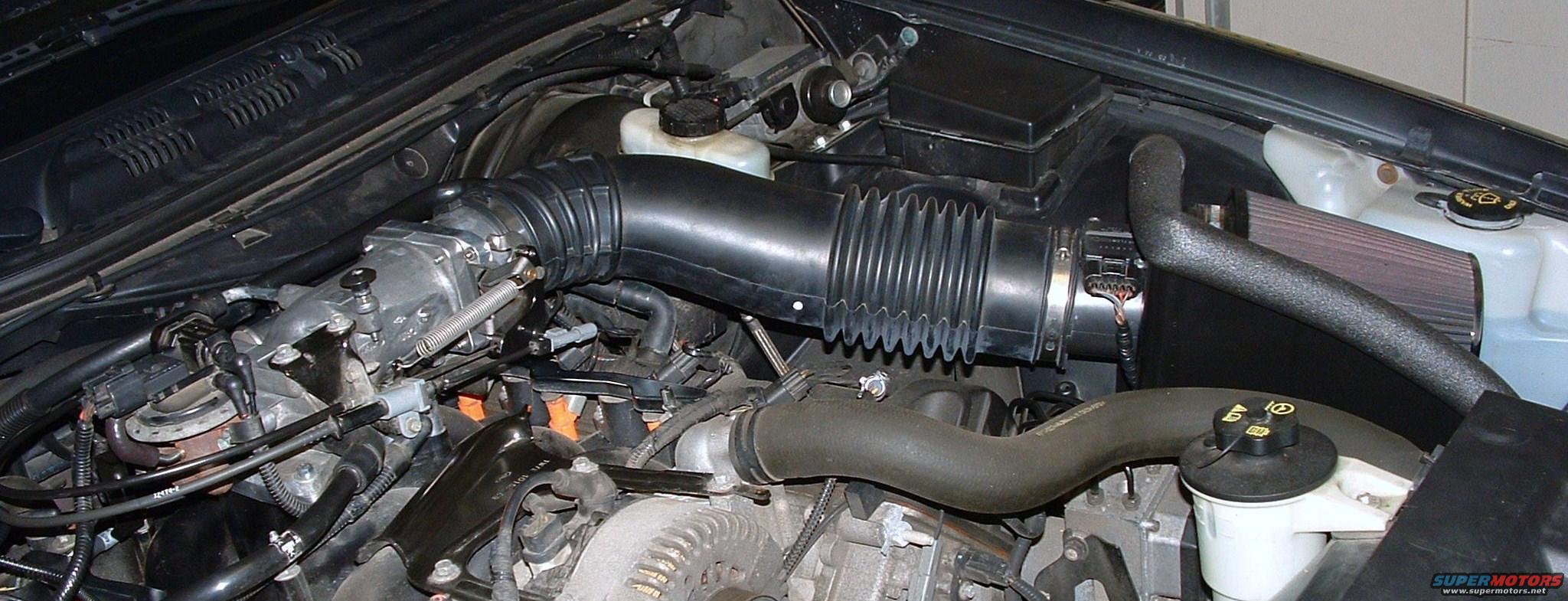 Ford crown victoria police interceptor cold air intake #6