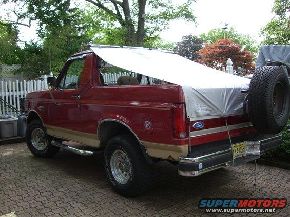 Soft top for ford bronco 1991