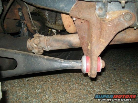 How to replace radius arm bushings on ford bronco #10