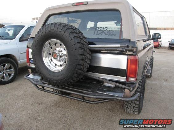 Ford bronco rear tire carrier #8