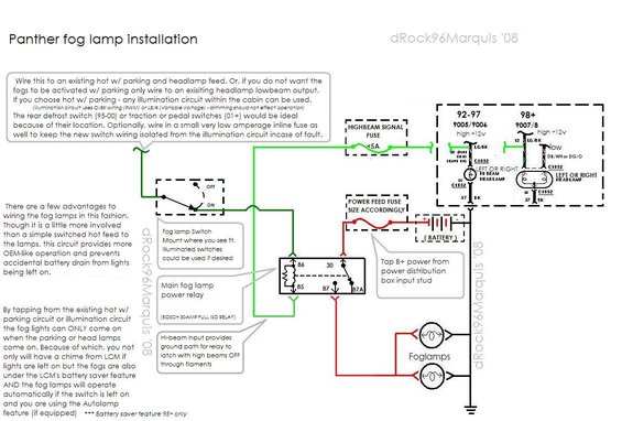 fogs2.jpg Wiring up auxiliary fog lamps


New version with only 1 relay, identical operation 