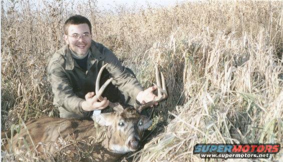 02buck5.jpg First Antlered Buck in 9 years!