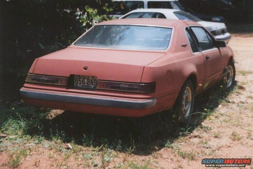 1984 Ford turbo coupe #8