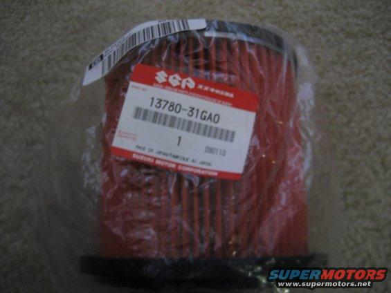 img_1864.jpg The new-and-improved Suzuki "HD" air filter. Part number 13780-31GA0.