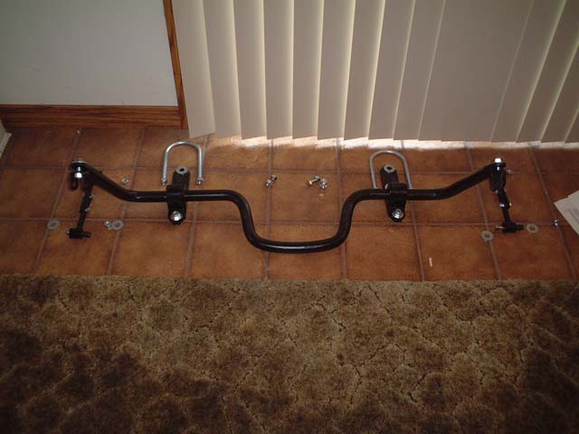 Ford excursion anti sway bars #1