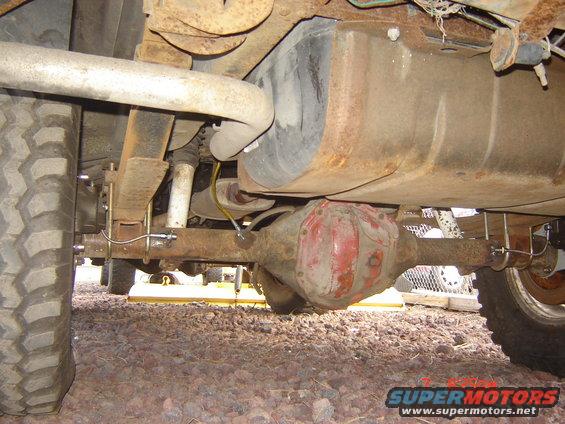 1978 Ford bronco rear axle #4