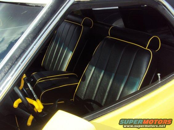 seats.jpg The seats with the yellow piping