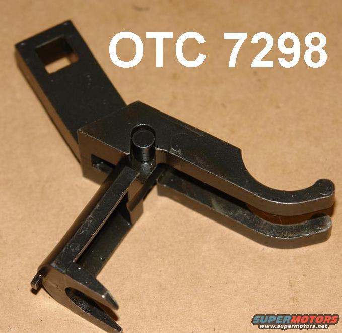 otc7298a.jpg Valve spring compression tool used when replacing valve stem seals on SOHC modular engines.