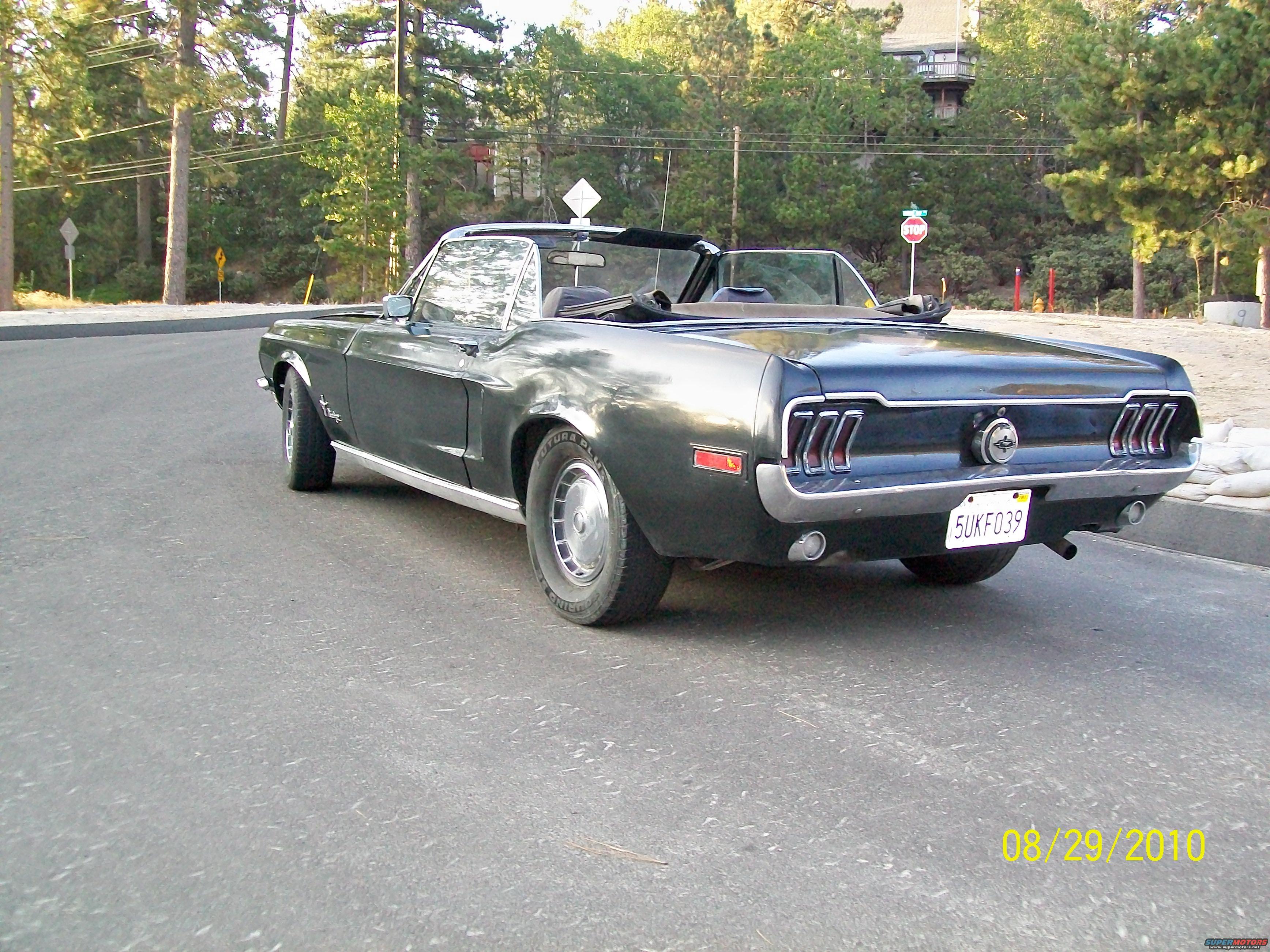 1968 Ford mustang registry #4