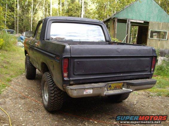 Ford bronco half cab conversion #7