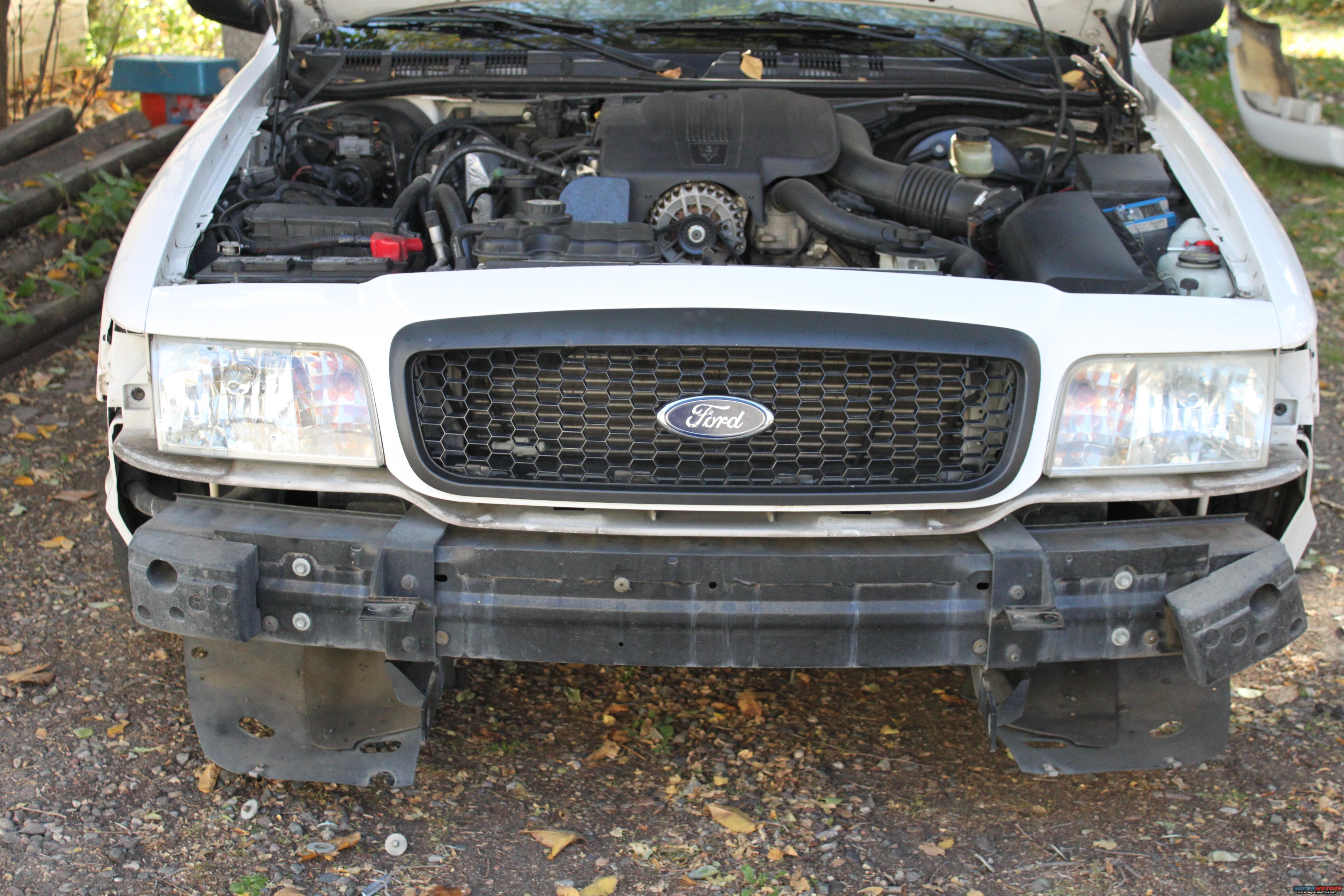 ford crown vic push bar