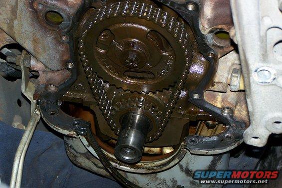 009.jpg My timing chain still checks OK and the pan/block is very clean.  No sludge that I could see anywhere.  I could see bare metal in the pan bottom.