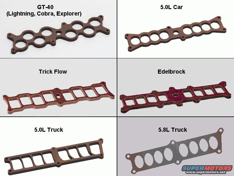 Ford 302 intake gasket leak #7