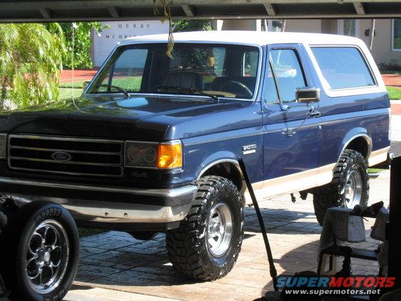 1989 Ford bronco spare tire cover #3