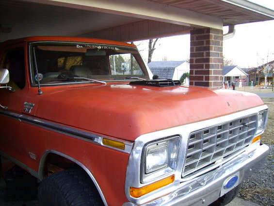 1978 Ford bronco hood scoop #4