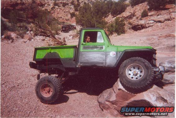 helldorado.jpg My old willys pickup on a blazer frame