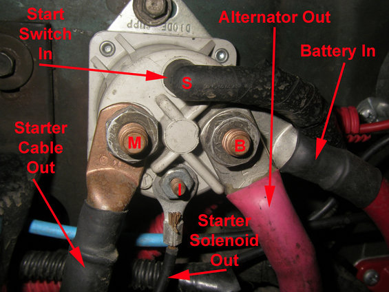 Ford bronco starter solenoid wiring diagram #7