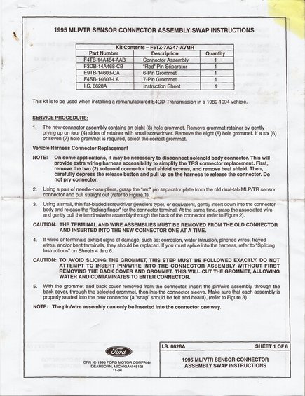 1995 Ford e4od transmission #5