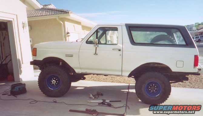 Ford bronco fenders #4