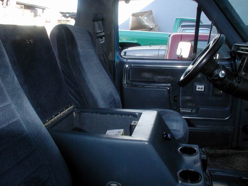 1993 Ford bronco center console #5